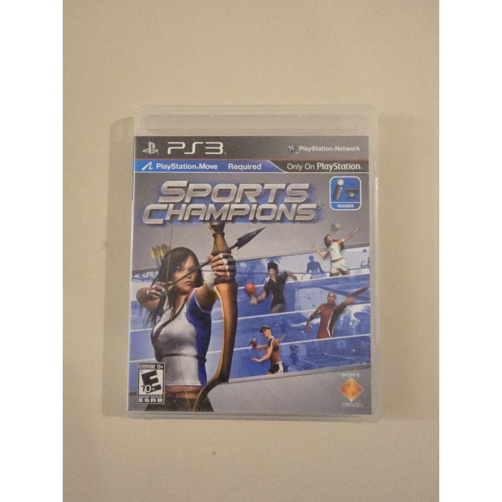 Sports Champions (Sony PlayStation 3, 2012) PS3 Move Complete
